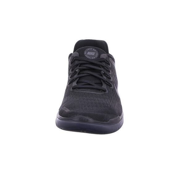 NWT Nike Free RN 2017 Unisex Sneaker Black/Anthracite Size 9 UK